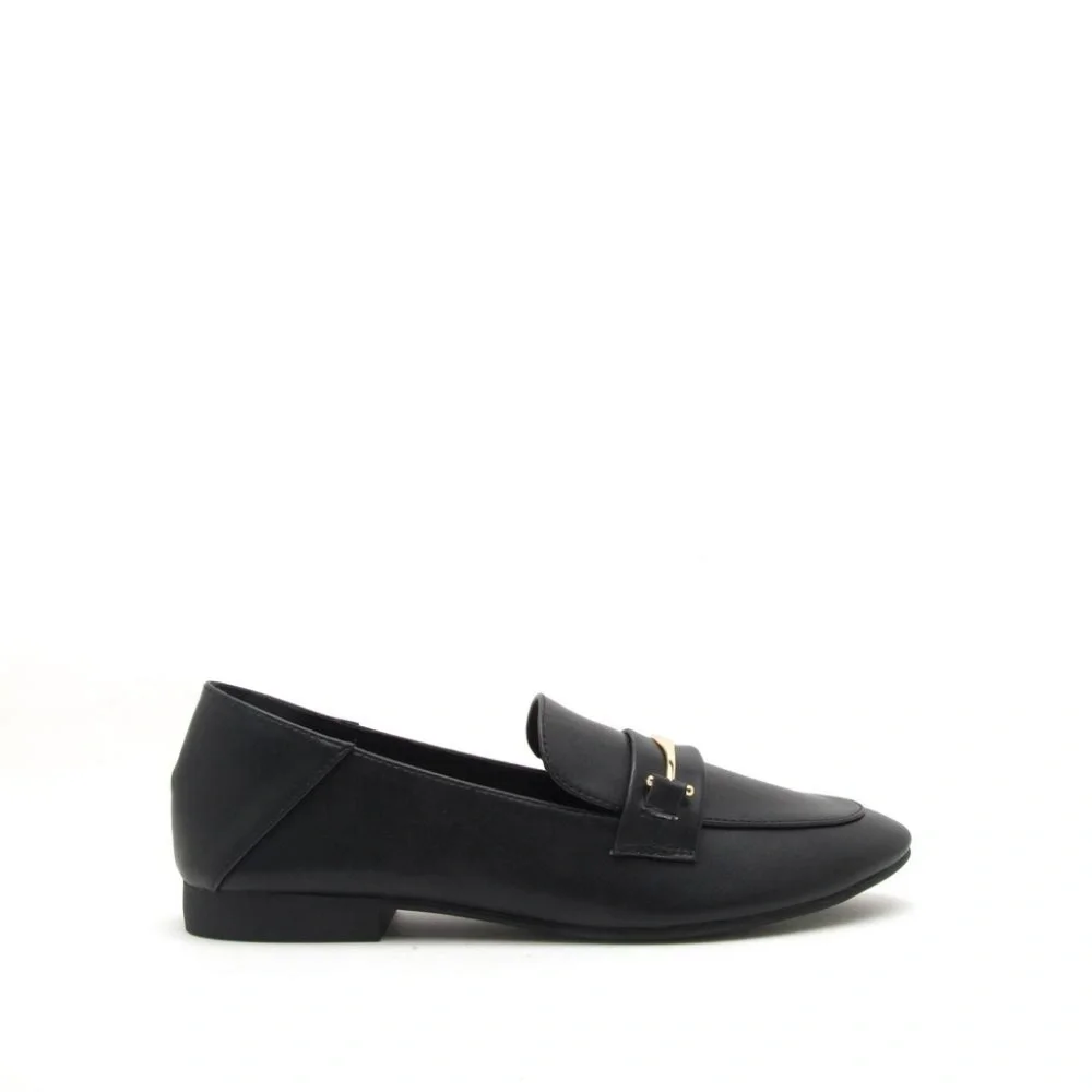 Black Casual Loafers - Picture 2 of 4